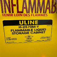 ULINE 22 Gallon Flammable Liquid Storage Cabinet image 0